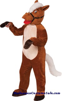HORSE HENRY THE MASCOT ADULT COSTUME