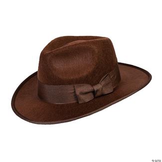 40s Brown Fedora Hat