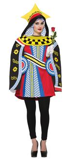 QUEEN OF CARDS ADULT COSTUME