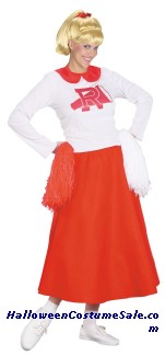 GREASE RYDELL HIGH CHEERLEADER - ADULT COSTUME