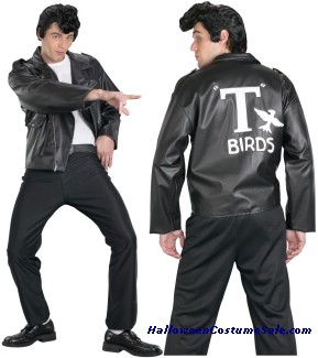 GREASE DANNY DELUXE T-BIRD ADULT COSUME - PLUS SIZE