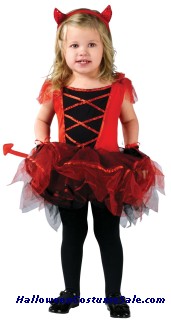 Devilina Toddler Costume