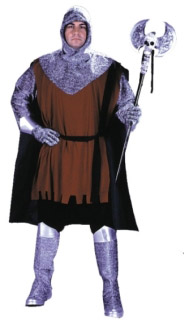 MEDIEVAL KNIGHT COSTUME, ADULT, Plus Size