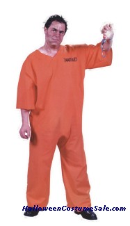 GOT BUSTED ADULT COSTUME - PLUS SIZE