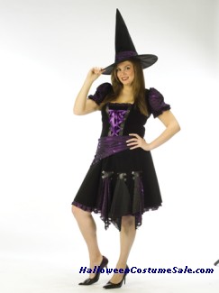 WITCH PUNK ADULT COSTUME - PLUS SIZE