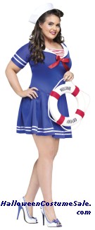 Anchors Away Adult Costume - Plus Size