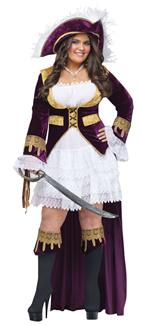 CARIBBEAN QUEEN ADULT PLUS SIZE WOMENS COSTUME
