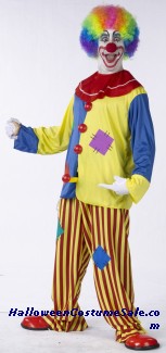 HORNY THE CLOWN ADULT COSTUME