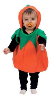 Pumpkin Pacifier Infant Costume