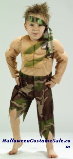 JUNGLE FIGHTER TODDLER 2-4 COSTUME