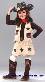 COWGIRL TODDLER COSTUME