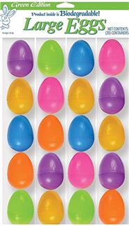 Plastic Easter Eggs - Bag of 20