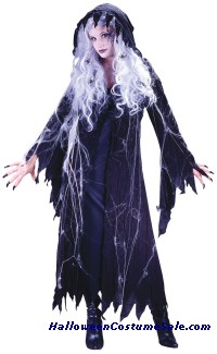 SPIDER WEB GAUZE GHOST ADULT COSTUME