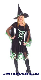 RIBBON WITCH ADULT COSTUME - PLUS SIZE
