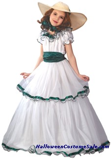 SOUTHERN BELLE CHILD COSTUME