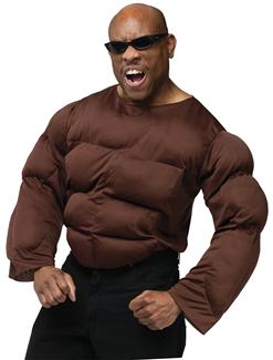 MUSCLE CHEST AFRICAN AMERICAN ADULT COSTUME