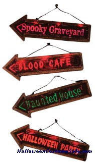 Halloween Party Light Up Sign