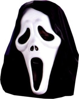 GHOST FACE FLIP-UP MASK