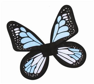 WINGS BUTTERFLY SATIN CHILD SIZE