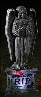 TOMBSTONE GOTHIC 24 INCH LIGHT UP ANGEL