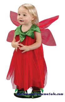 RED STRAWBERRY FAIRY INFANT COSTUME