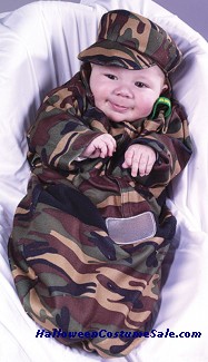 SOLDIER BUNTING INFANT COSTUME