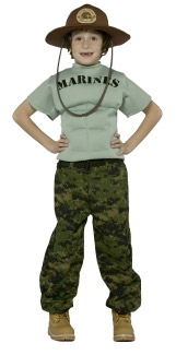 Marine Child Costume