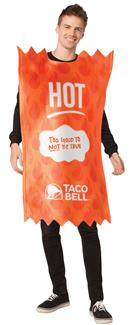 Mens Taco Bell Packet Hot Tunic