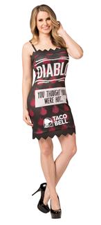 Taco Bell Packet Dress - Diablo