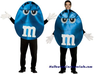 M&MS BLUE DELUXE ADULT COSTUME