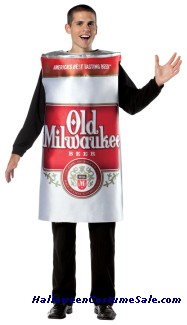 OLD MILWAUKEE BEER CAN COSTUME