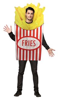FRENCH FRIES ADULT COSTUME