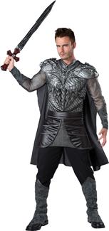 Mens Dark Medieval Knight Costume