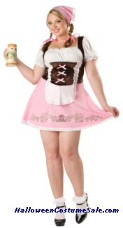 FETCHING FRAULEIN PLUS SIZE COSTUME