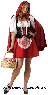 RED RIDING HOOD ADULT COSTUME