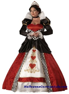QUEEN OF HEARTS ADULT COSTUME - PLUS SIZE