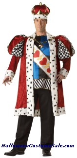 King Of Hearts Adult Costume - Plus Size