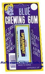 BLUE MOUTH CHEWING GUM