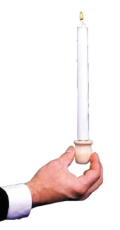 VISIBLE CANDLE TO SALT