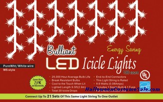 100L C3 ICICLE HOLIDAY LIGHTS