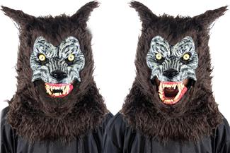 Animated Animal Brown Werewolf Mask