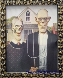 AMERICAN GOTHIC GHOUL PRINT