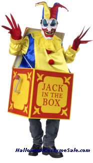 JACK IN THE BOX ADULT COSTUME