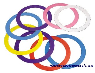 COLORED RING SET, RED/YW/BLUE