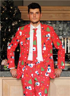 CHRISTMASTER SUIT ADULT COSTUME