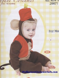 FEZ MONKEY TODDLER COSTUME - VERY CUTE!