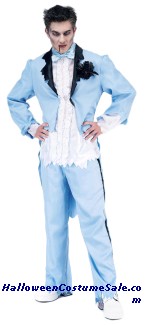 ZOMBIE PROM KING MENS COSTUME