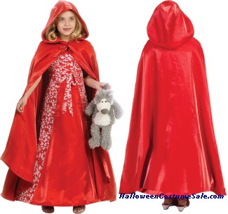 PRINCESS RED RIDING CHILD COSTUME