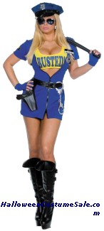 BUSTED POLICE ADULT COSTUME