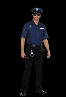 POLICEMAN YOURE BUSTED ADULT MENS COSTUME 
